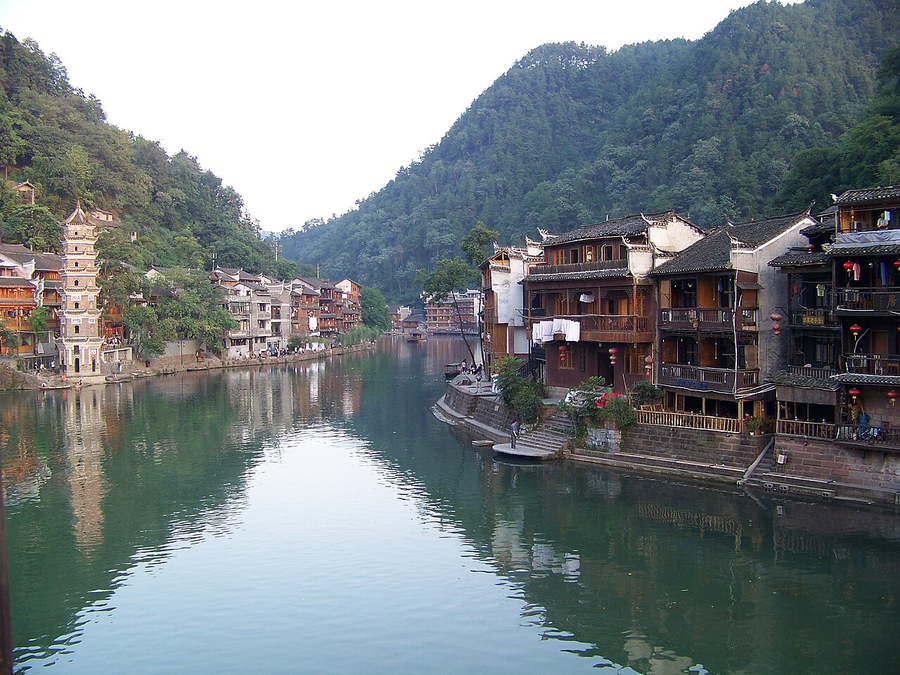 Tuo River and Fenghuang old town