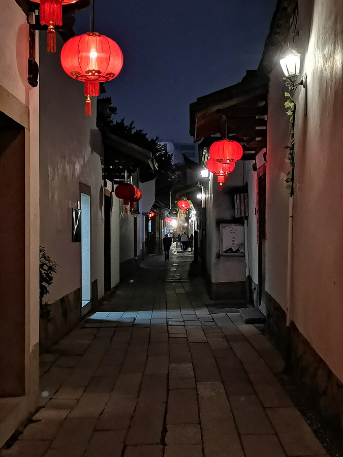 A quiet lane in Sanfang Qixiang, Fuzhou