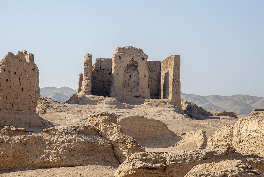 Jiaohe ruins near Turpan