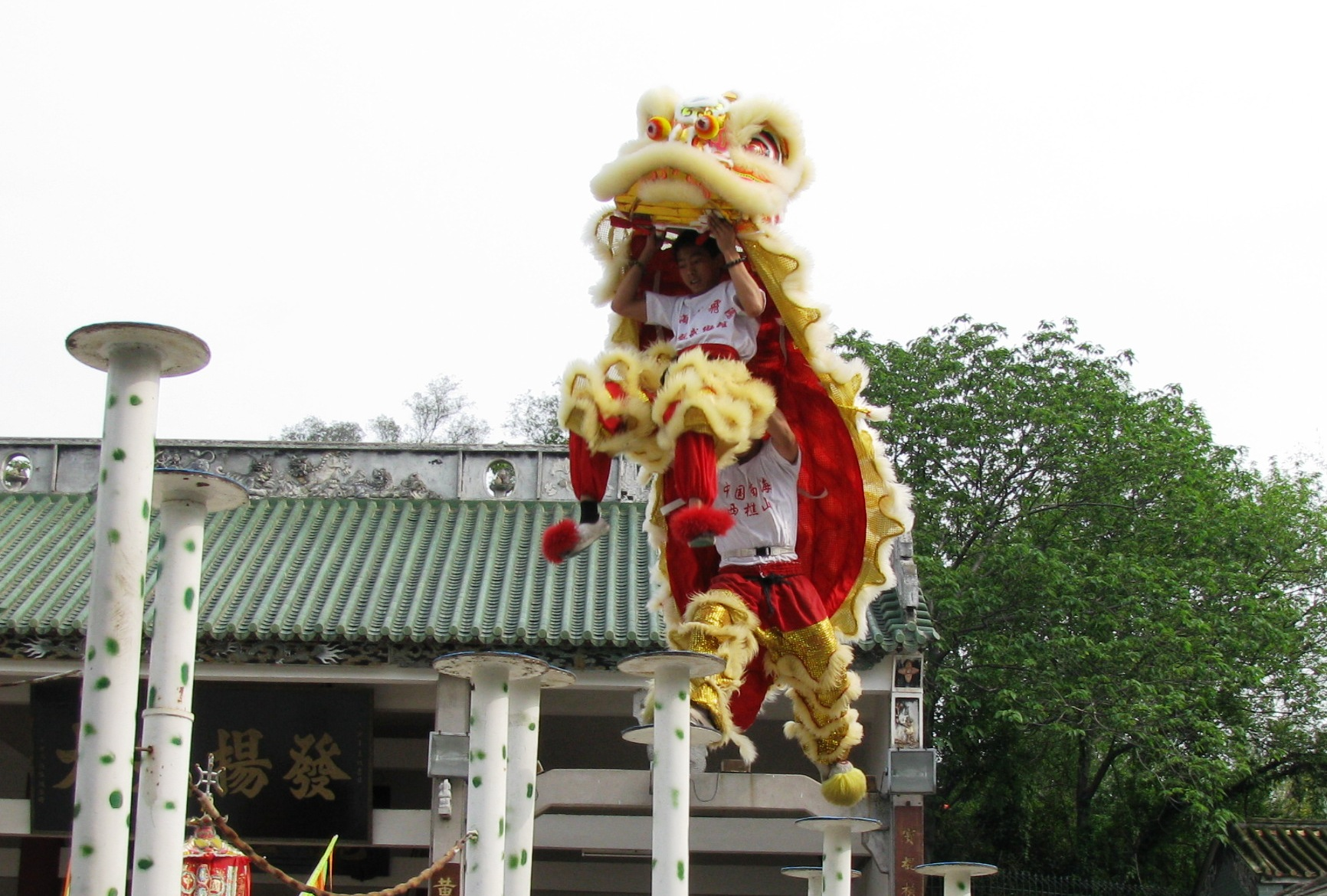 Lion dance in Foshan