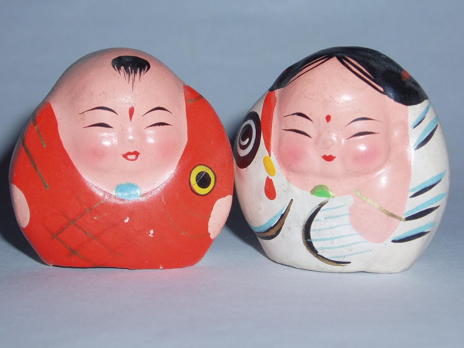A Fu, a traditional Huishan clay figure