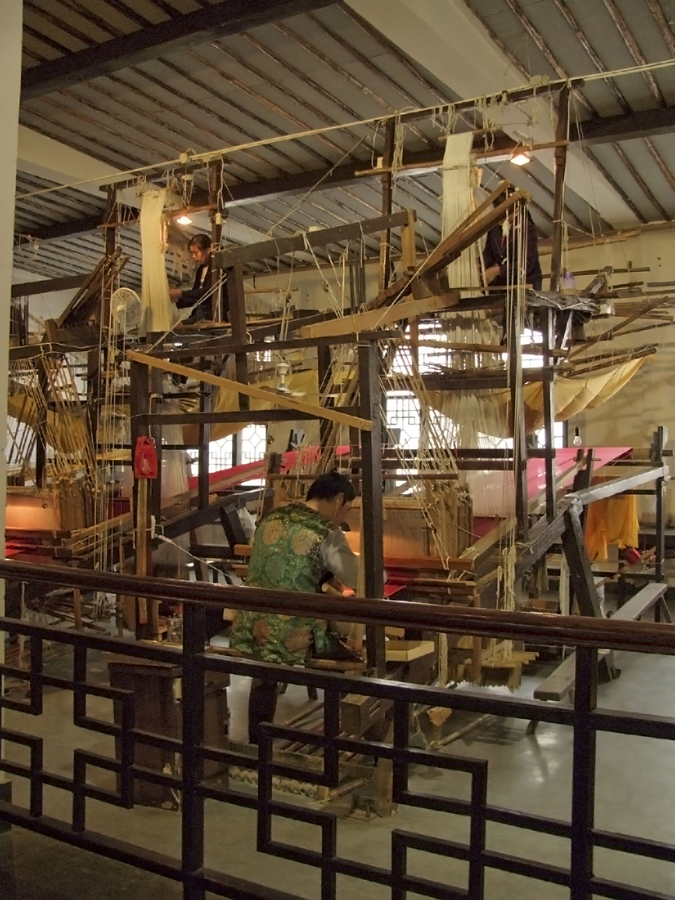 Weaving demonstration · Nanjing Yunjin Museum