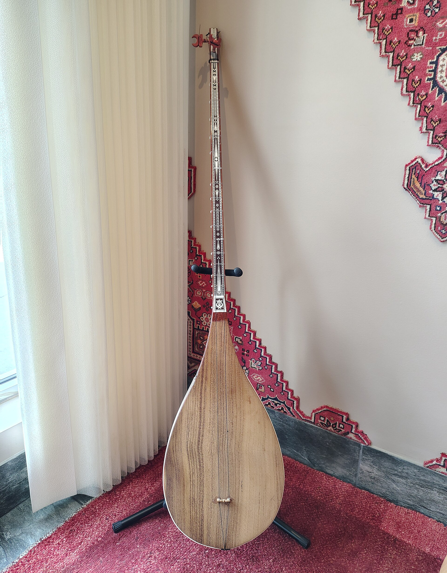 Dutar · an Uyghur string instrument, photographed in Canada