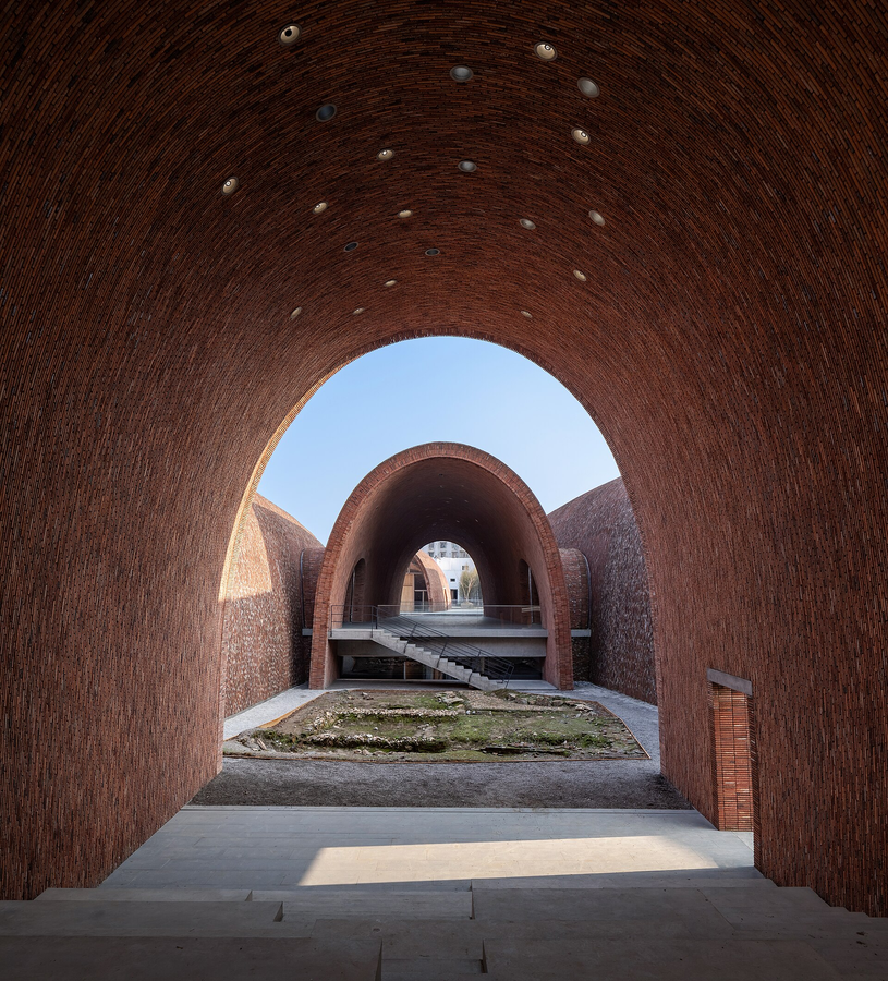 Contemporary brick-vaulted architecture · Jingdezhen Imperial Kiln Museum