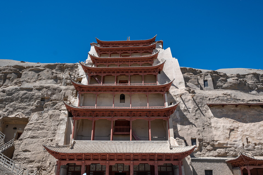 Mogao Caves in Dunhuang · destination setting