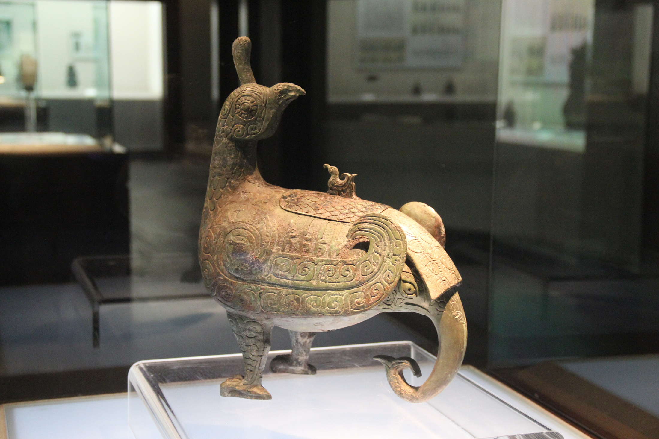 Bird-shaped zun from the Jin rulers’ tombs · Shanxi Museum collection