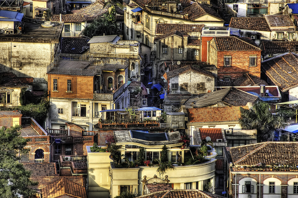 Gulangyu’s historic rooftops